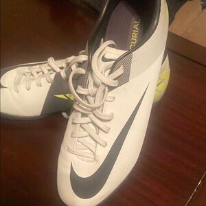 Nike mercurial indoor soccer shoes.
12